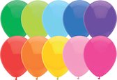 Haza Ballonnen - gekleurd - 50 ST - latex - party versiering - 30 cm