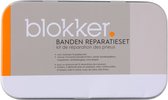 Blokker - (Fiets) bandenreparatieset - Genoeg voor 15 keer banden plakken - 3x6x13 cm