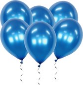 Bleu Ballons d' anniversaire Décoration Ballons à l' hélium Sexe Reveal Fête Decoration bébé Douche Blauw - 50 Pièces