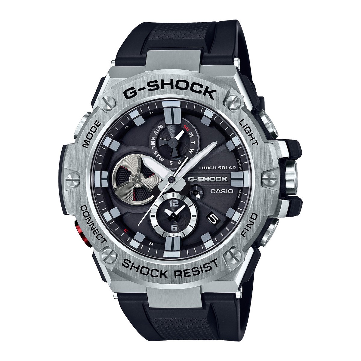Casio GST-B100-1AER horloge Polshorloge Roestvrijstaal