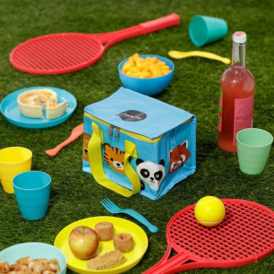 Puckator Kleine lunch/sixpack koeltas - 2 st - Adoramals print - 16 x 14 cm - 4,7 L van Puckator — afbeelding 3
