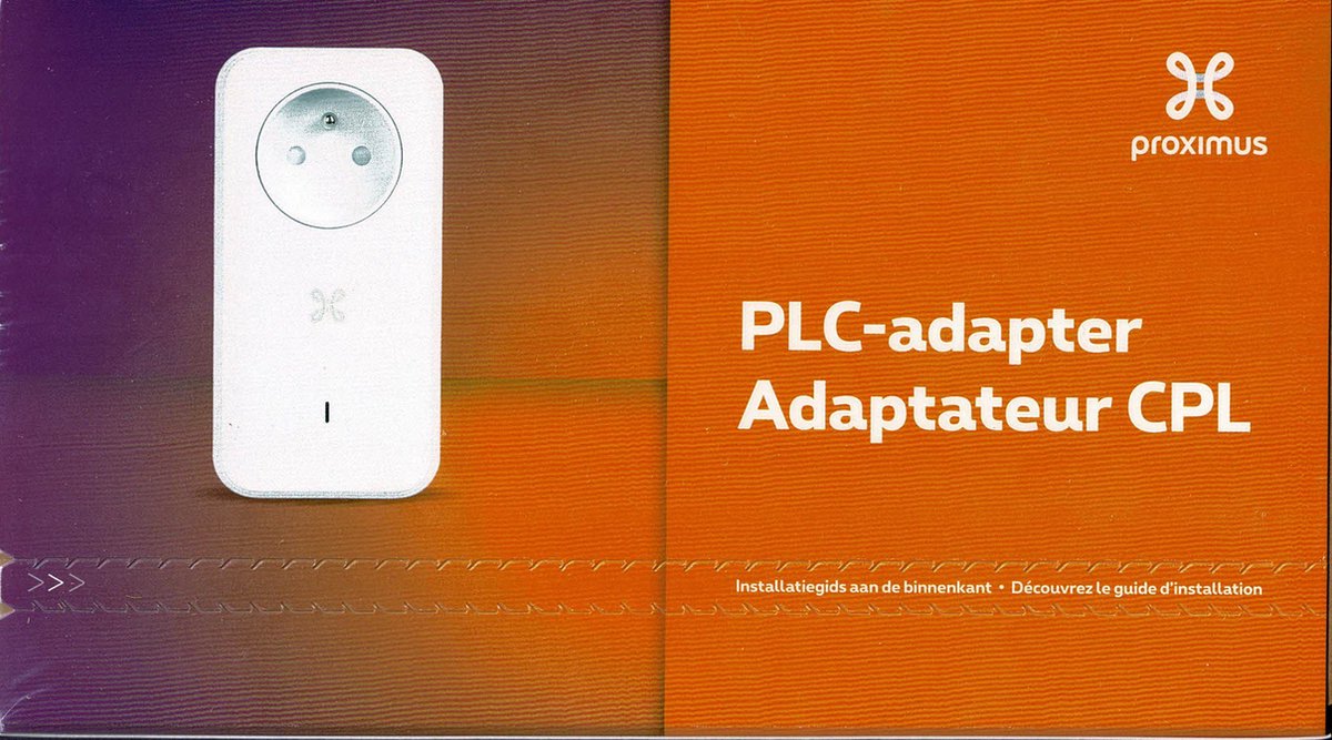 Proximus PLC adapter V2 Single | bol.com