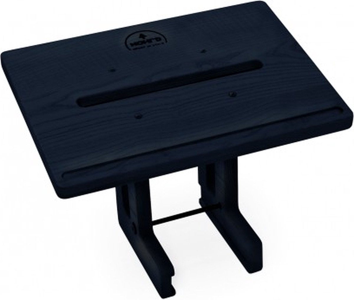 WaterRower Laptop Steun Shadow – Houten Laptophouder voor Roeitrainer – Geschikt voor Laptops tot 17 Inch – Eenvoudige Montage – Veiligheidsrand – Diverse Houtsoorten