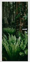 Deursticker Japanse jungle - 90x215 cm - Deurposter