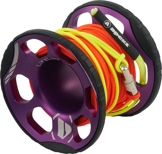 Apeks Lifeline Spool - 15M - Aluminium van Apeks — afbeelding 2