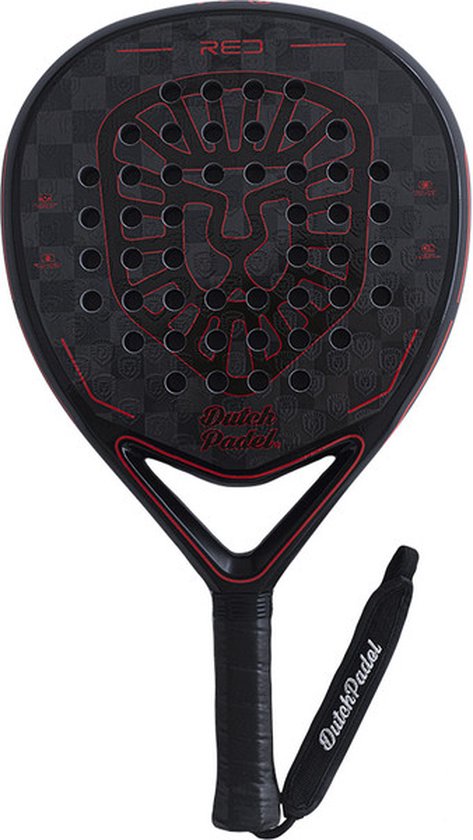 Dutch Padel Professional Red - Padelracket - rood | bol