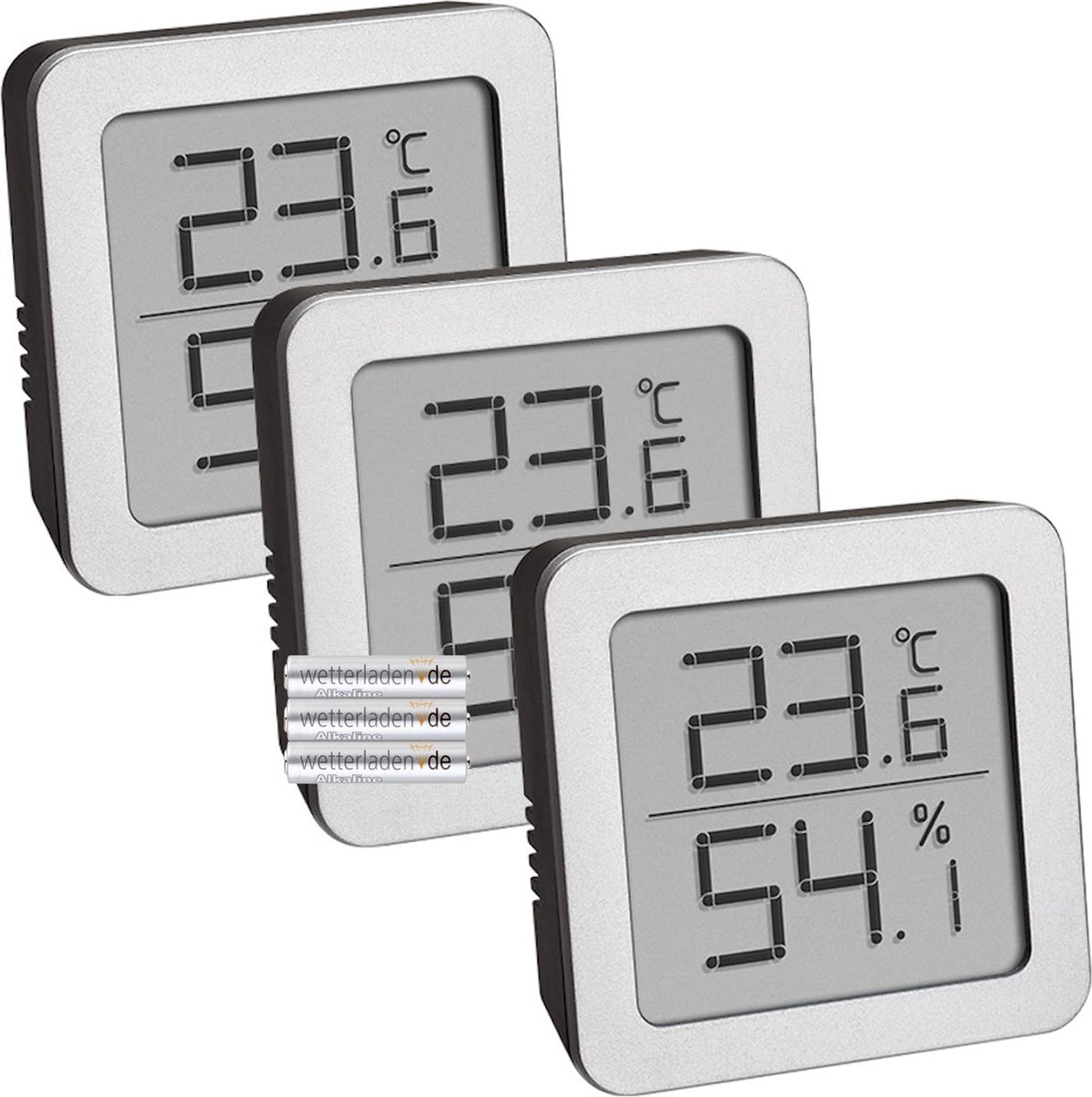 Kamerthermometer - Digitale Thermometer – Vochtigheidsmeter - Binnenthermometer
