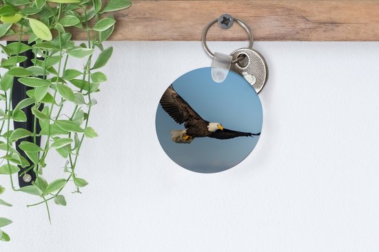 Porte-clés - Vogel - Aigle - Rapaces - Plastique - Rond - Cadeaux à distribuer