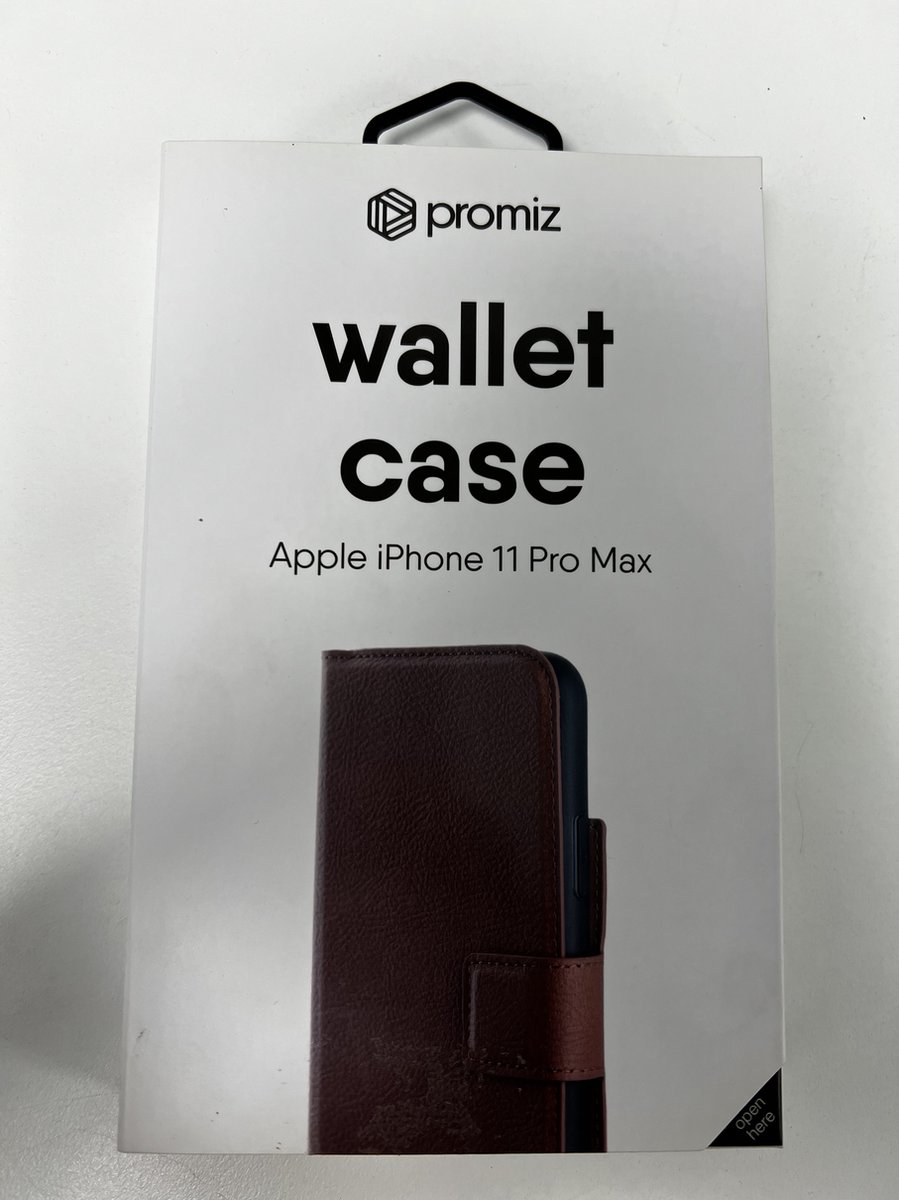 PROMIZ wallet case Apple iPhone 11 Pro Max bruin