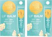 BONDI SANDS - Sunscreen Lip Balm SPF 50+ Sweet Vanilla - 2 Pak