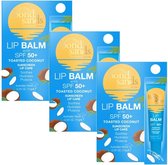 BONDI SANDS - Sunscreen Lip Balm SPF 50+ Toasted Coconut - 3 Pak