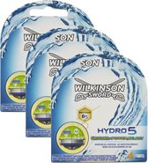 Wilkinson Hydro 5 Power Select scheermesjes - 3 x 4stuks -Voordeelverpakking