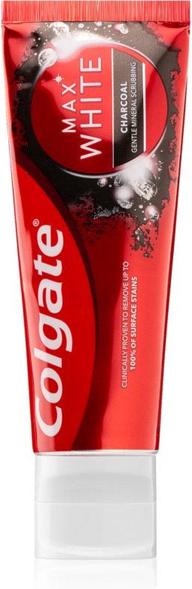 Colgate - Max White Charcoal Toothpaste - Activated Carbon White Toothpaste