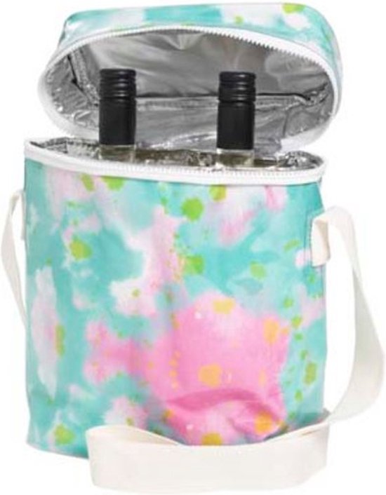 Sunnylife - Koeltas Picnic Drinks - picknick tas - Koeltas - Zilver van Sunnylife — afbeelding 4
