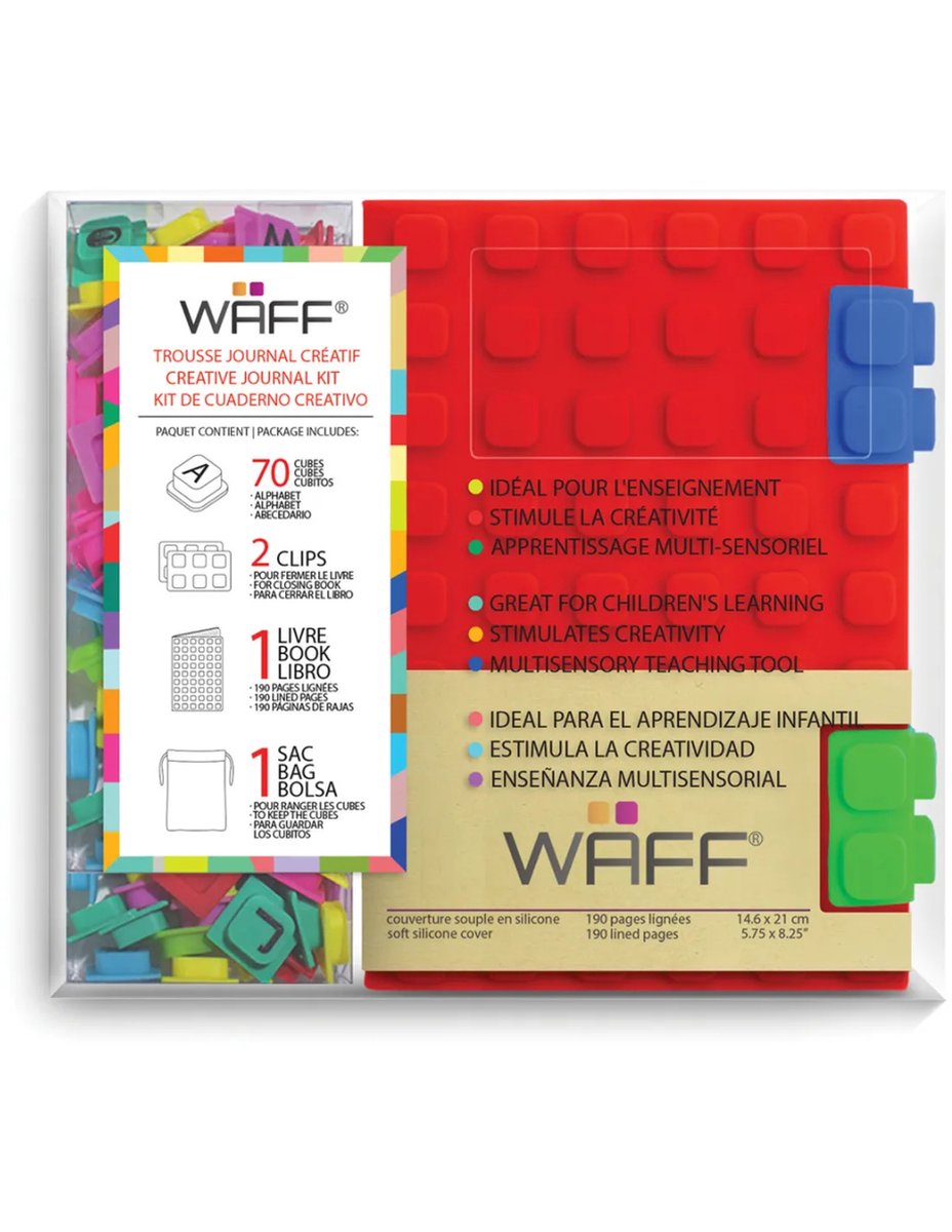 WAFF KG4098CMB, Monochromatisch, Meerkleurig, A6, 190 vel, Gelijnd papier, Softcover