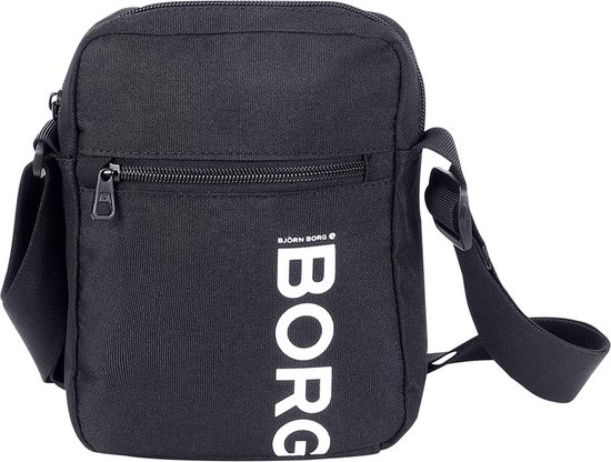 Björn Borg - Tas - Crossover Bag - Bag - Travel - Zwart - Unisex - 5L
