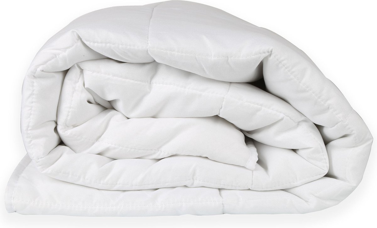 Komfortec Dekbed 155x220 cm - 4 seizoenen Dekbed – 30 dagen Proefslapen - Anti Allergie Dekbed - Microvezel Dekbed – Zacht en Ademend – Wit