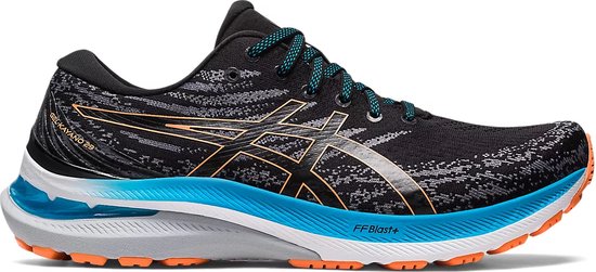 Asics Gel Kayano 29 Heren Black/Sun Peach Hardloop Schoen | bol.com