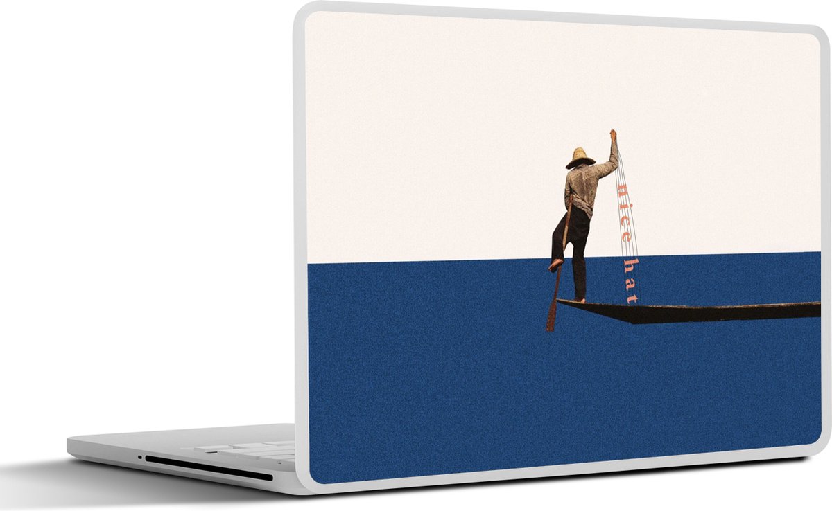 Laptop sticker - 12.3 inch - Vrouw - Complimenten - Abstract - 30x22cm - Laptopstickers - Laptop skin - Cover