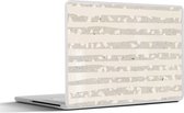 Laptop sticker - 17.3 inch - Terrazzo - Terras - Pastel - 40x30cm - Laptopstickers - Laptop skin - Cover