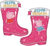 Arditex Regenlaarzen Peppa Pig Dream Big Pvc Roze/wit Mt 32