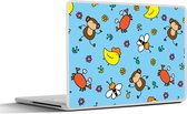 Laptop sticker - 11.6 inch - Dieren - Bijen - Patronen - 30x21cm - Laptopstickers - Laptop skin - Cover