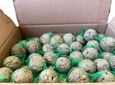 Mezenbollen 100 stuks met net - Vetbollen - Vogelvoer - 100x90gram