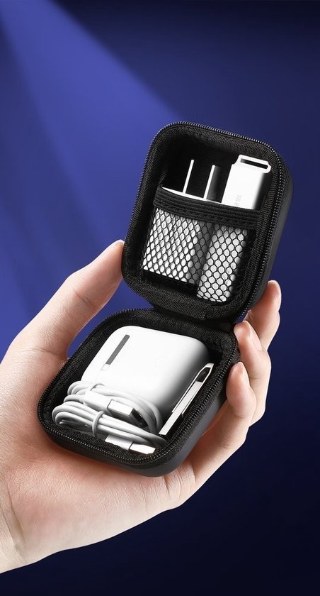 Housse De Protection UGREEN Pour Écouteurs - Étui EVA Antichoc Étanche - Pour AirPods, Câbles, Clés USB - 8x8x4cm