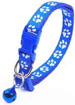 Kat Kraag Pet Kat-  En Hond Bell Halsbanden Puppy-  Kleine Teddy Verstelbare - Ketting Leuke Bell Positionering Footprint Kraag Pet Supply