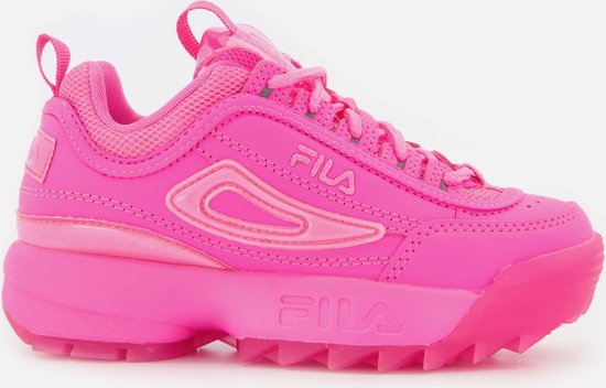 Fila Disruptor T sneakers roze Imitatieleer - Dames - Maat 36 | bol.com