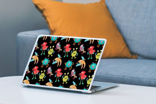 Monster Computer Sticker Laptop sticker - 11.6 inch - Design - Monster - Kinderen - Kleur ...