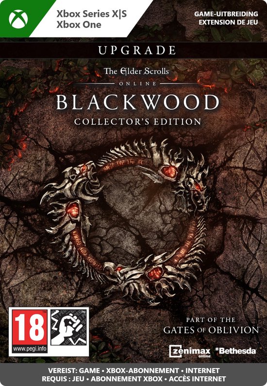 The Elder Scrolls Online Blackwood Upgrade Collector's Edition Xbox