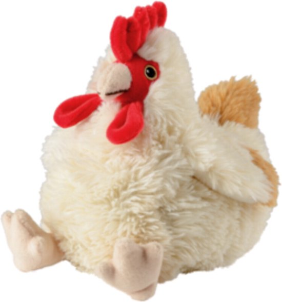 Warmte/magnetron opwarm knuffel kip - Dieren cadeau artikelen voor kinderen  - Heatpack | bol.com