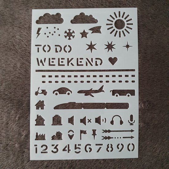 16 stuks sjablonen met dierenthema, boerderij, herbruikbare schildersjablonen voor scrapbooking, tekenen, traceren, doe-het-zelf meubels, muur, vloer, stoffen decoraties, 13 x 13 cm, 16 patronen