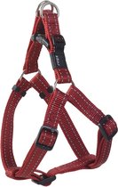 Rogz For Dogs Fanbelt Step-In Tuig - 20 mm x 53-76 cm - Rood