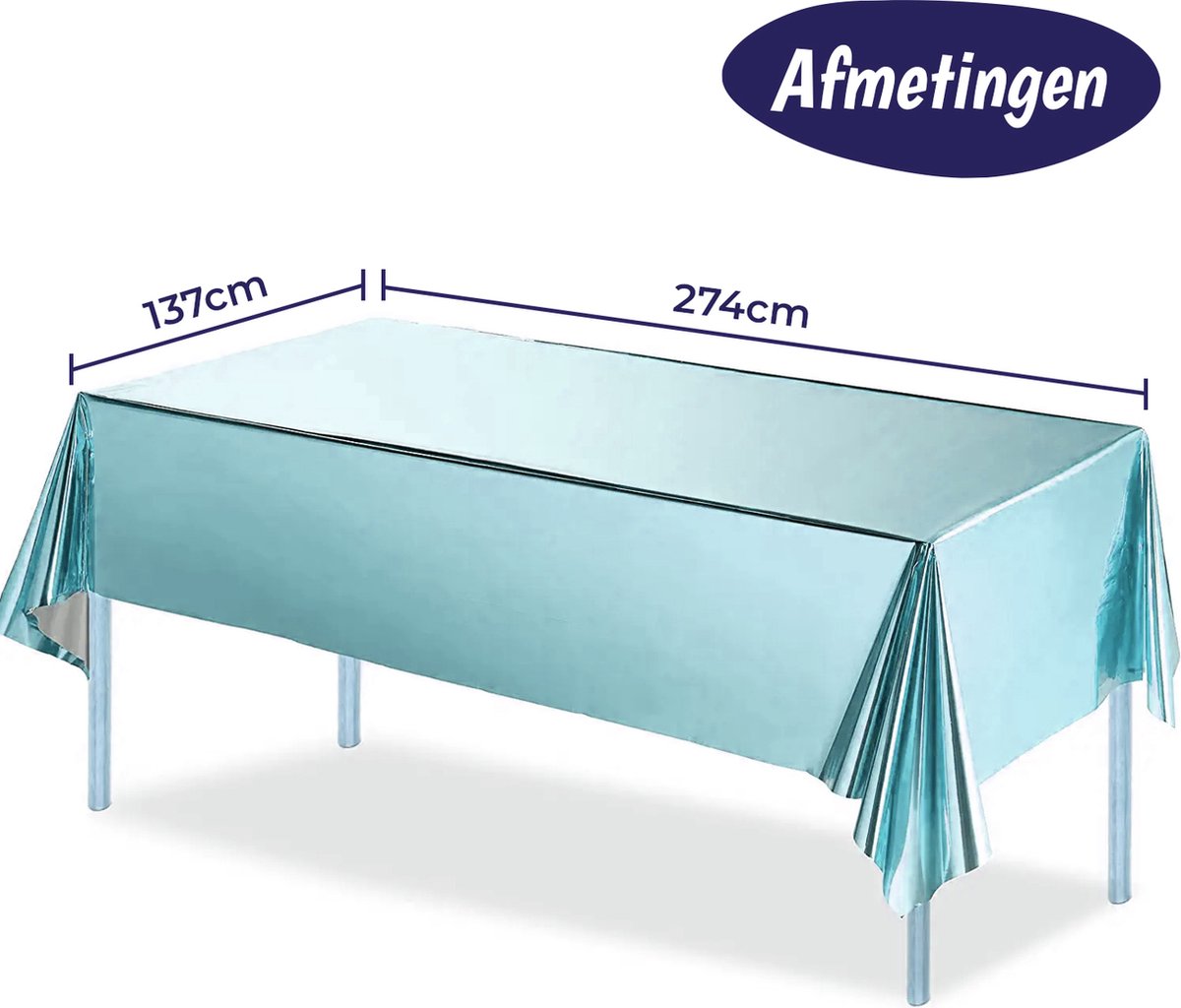 VEVOR Transparant tafelkleed, rechthoekig, 106,7 x 243,8 cm, dikte 1,5 mm, pvc-tafelbescherming, waterdicht, gemakkelijk te reinigen, voor kantoor, keuken, restaurant, eetkamer