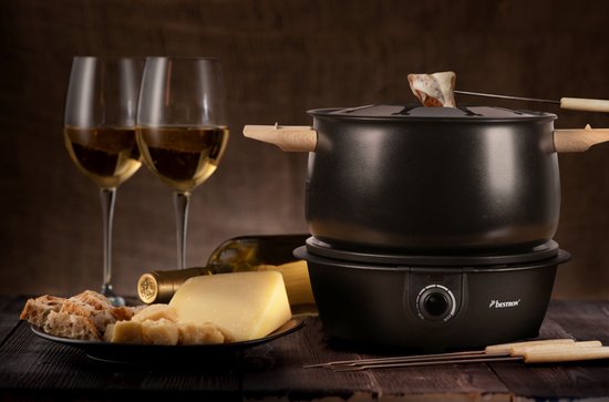 Bestron appareil a fondue, fondue électrique pou…