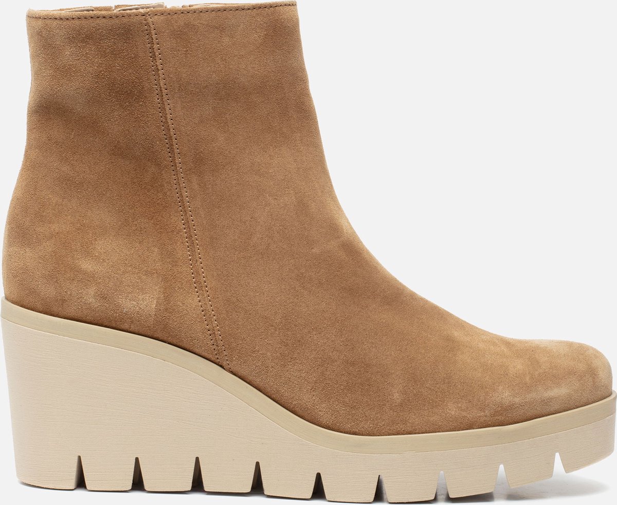 Gabor Enkellaarsjes Dames Laarzen Damesschoenen Suede 94.780.17 Zwart. bol