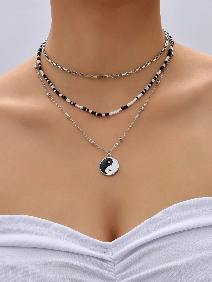 Multilayer ketting Ying Yang