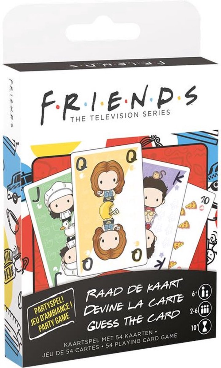 Friends Raad de Kaart - Kaartspel