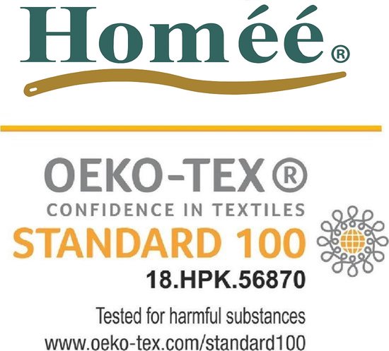 Hotel dekbed Enkel 3dTEX 200x220cm tweepersoons -tijk 100% katoen percale - Carré doorgestikt