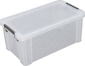 Whitefurze Opbergbox - 7,5 liter - Transparant - 25 x 19 x 16 cm