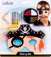 Boland - Schminkset Piraatje - - Schminkset - Carnaval, Themafeest, Kinderfeestje - Piraten