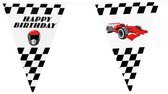 Boland - PE vlaggenlijn Speed - Sport - Autosport - Racewagen - Autorace - Finish vlag