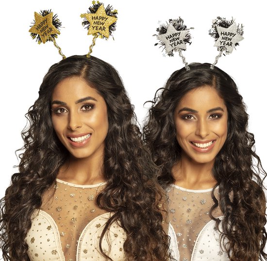 Boland Tiara Happy New Year Ladies Or/ Argent 2 Pièces
