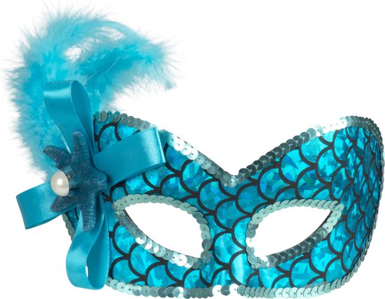 Boland - Oogmasker Zeemeermin - Volwassenen - Zeemeermin