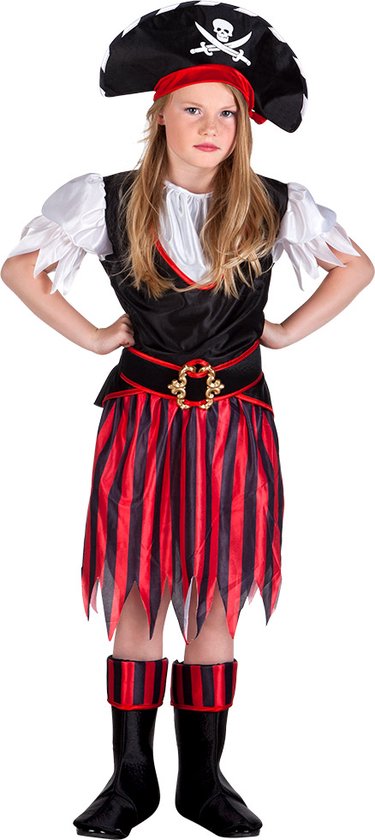 Boland - Kostuum Piraat Annie (7-9 jr) - Kinderen - Piraat - Piraten