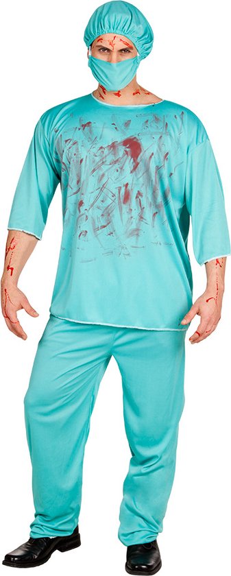 Boland - Kostuum Bloody surgeon (M/L) - Volwassenen - Chirurg - Halloween verkleedkleding - Horror - Dokter