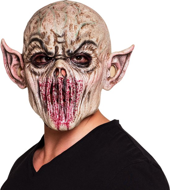 Boland - Latex hoofdmasker Buitenaards monster - Volwassenen - Alien - Halloween en Horror