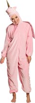Boland - Kostuum Eenhoorn pluche roze (max. 1.80 m) - Volwassenen - Eenhoorn - Fantasy - Unicorn